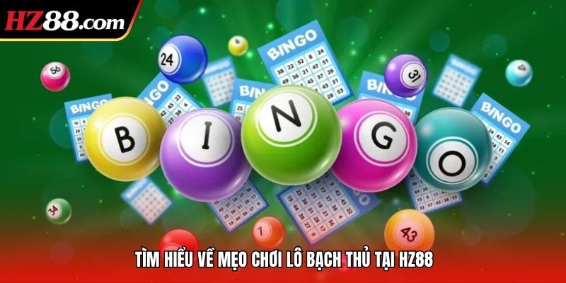 Tìm hiểu về mẹo chơi lô bạch thủ tại HZ88